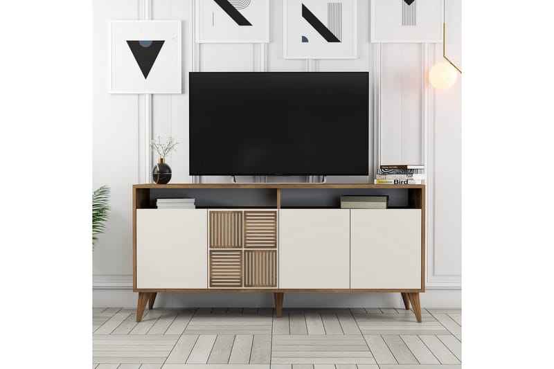 Desgrar Konsolbord 160x78 cm - Brun - Møbler - Borde - Aflastningsbord - Konsolbord & sidebord