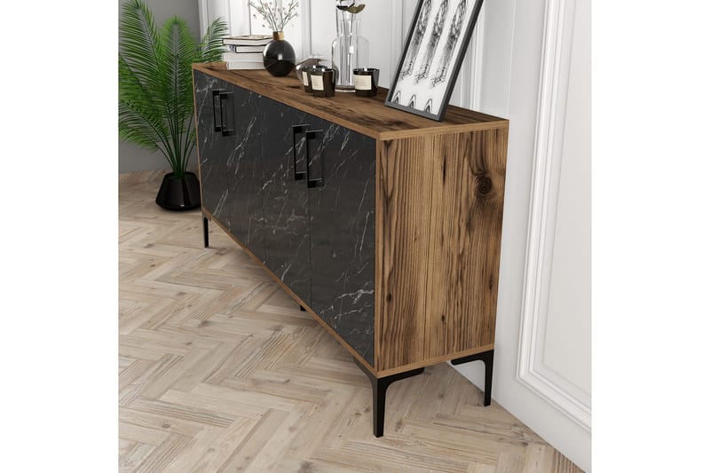 Desgrar Konsolbord 160x78 cm - Brun - Møbler - Borde - Aflastningsbord - Konsolbord & sidebord