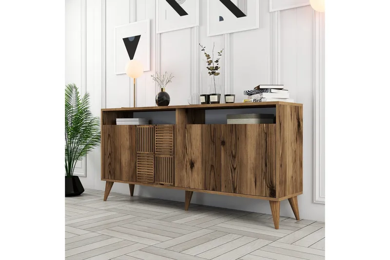 Desgrar Konsolbord 160x78 cm - Brun - Møbler - Borde - Aflastningsbord - Konsolbord & sidebord