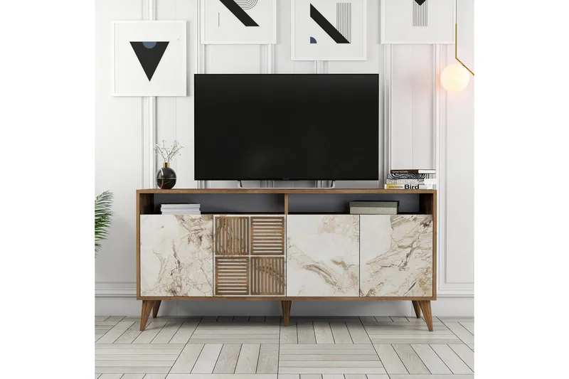 Desgrar Konsolbord 160x78 cm - Brun - Møbler - Borde - Aflastningsbord - Konsolbord & sidebord