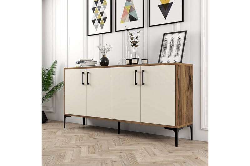 Desgrar Konsolbord 160x78 cm - Brun - Møbler - Borde - Aflastningsbord - Konsolbord & sidebord