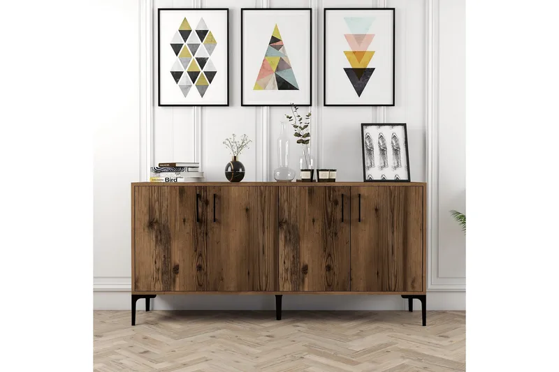 Desgrar Konsolbord 160x78 cm - Brun - Møbler - Borde - Aflastningsbord - Konsolbord & sidebord