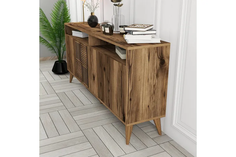 Desgrar Konsolbord 160x78 cm - Brun - Møbler - Borde - Aflastningsbord - Konsolbord & sidebord