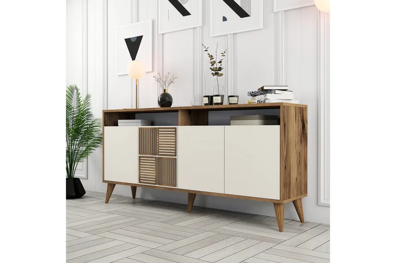 Desgrar Konsolbord 160x78 cm - Brun - Møbler - Borde - Aflastningsbord - Konsolbord & sidebord