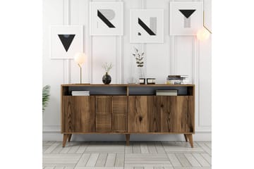 Desgrar Konsolbord 160x78 cm - Brun - Møbler - Borde - Aflastningsbord - Konsolbord & sidebord