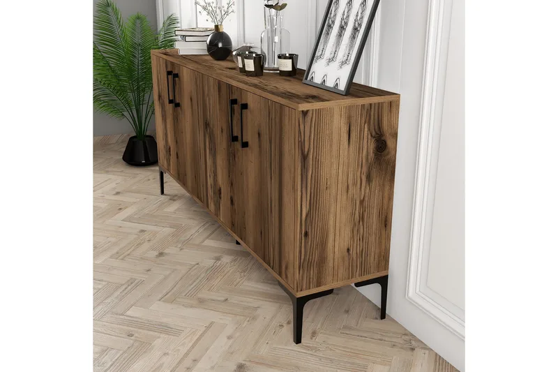 Desgrar Konsolbord 160x78 cm - Brun - Møbler - Borde - Aflastningsbord - Konsolbord & sidebord