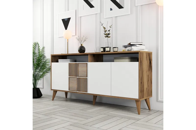 Desgrar Konsolbord 160x78 cm - Brun - Møbler - Borde - Aflastningsbord - Konsolbord & sidebord