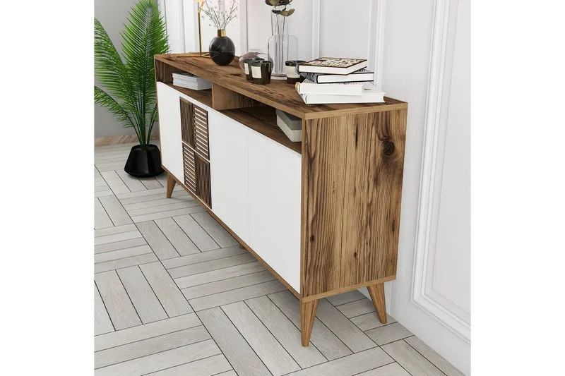 Desgrar Konsolbord 160x78 cm - Brun - Møbler - Borde - Aflastningsbord - Konsolbord & sidebord