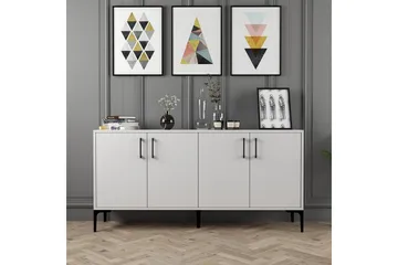 Desgrar Konsolbord 160x78 cm - Hvid - Møbler - Borde - Aflastningsbord - Konsolbord & sidebord