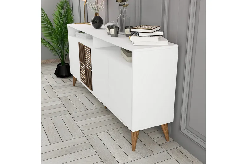 Desgrar Konsolbord 160x78 cm - Hvid - Møbler - Borde - Aflastningsbord - Konsolbord & sidebord