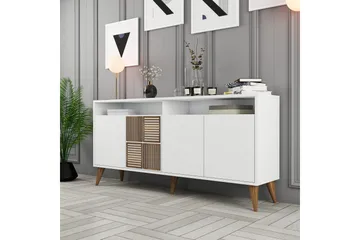 Desgrar Konsolbord 160x78 cm - Hvid - Møbler - Borde - Aflastningsbord - Konsolbord & sidebord