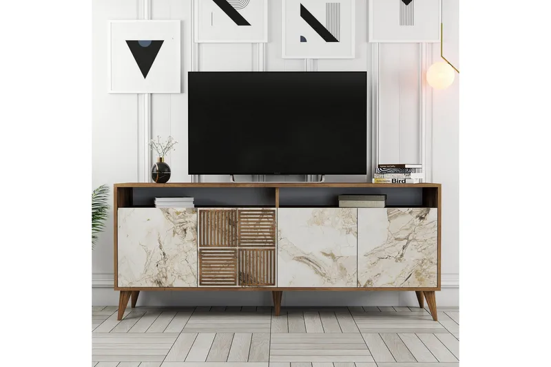 Desgrar Konsolbord 180x78,6 cm - Brun - Møbler - Borde - Aflastningsbord - Konsolbord & sidebord