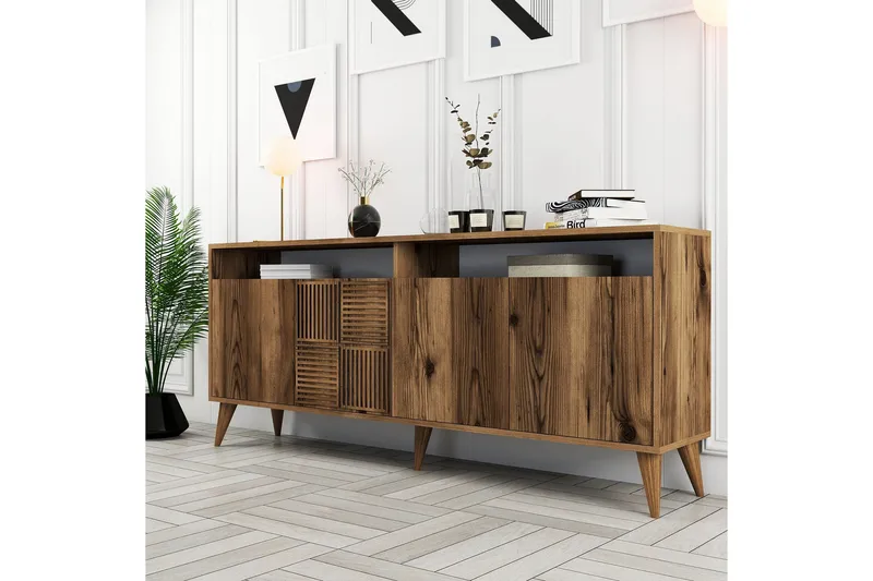 Desgrar Konsolbord 180x78,6 cm - Brun - Møbler - Borde - Aflastningsbord - Konsolbord & sidebord