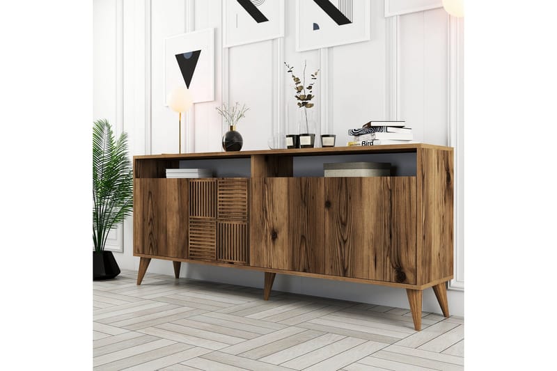 Desgrar Konsolbord 180x78,6 cm - Brun - Møbler - Borde - Aflastningsbord - Konsolbord & sidebord