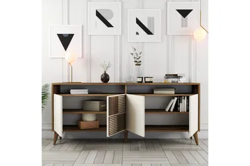 Desgrar Konsolbord 180x78,6 cm - Brun - Møbler - Borde - Aflastningsbord - Konsolbord & sidebord