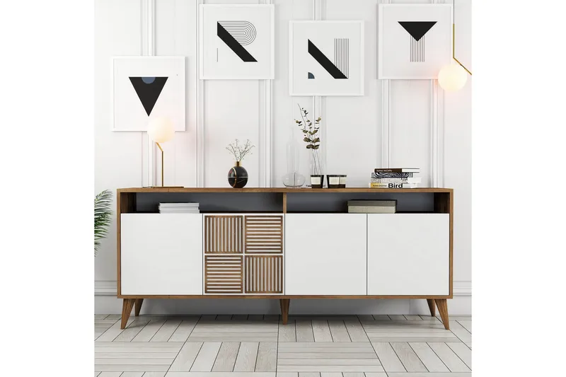 Desgrar Konsolbord 180x78,6 cm - Brun - Møbler - Borde - Aflastningsbord - Konsolbord & sidebord