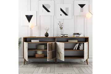 Desgrar Konsolbord 180x78,6 cm - Brun - Møbler - Borde - Aflastningsbord - Konsolbord & sidebord