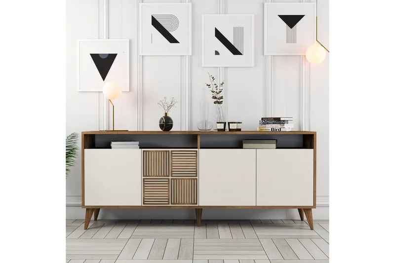 Desgrar Konsolbord 180x78,6 cm - Brun - Møbler - Borde - Aflastningsbord - Konsolbord & sidebord