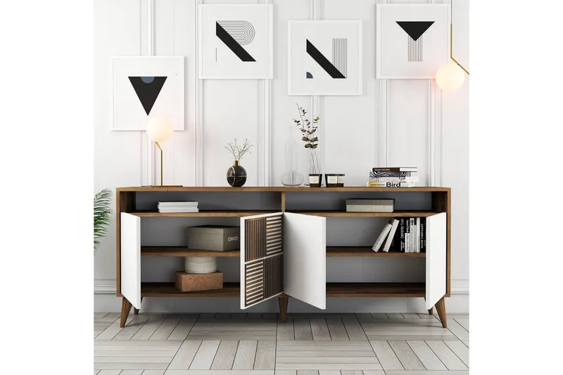 Desgrar Konsolbord 180x78,6 cm - Brun - Møbler - Borde - Aflastningsbord - Konsolbord & sidebord