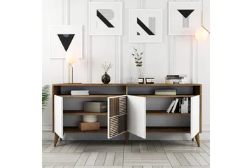 Desgrar Konsolbord 180x78,6 cm - Brun - Møbler - Borde - Aflastningsbord - Konsolbord & sidebord