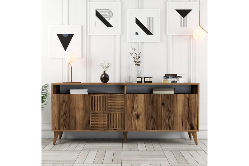 Desgrar Konsolbord 180x78,6 cm - Brun - Møbler - Borde - Aflastningsbord - Konsolbord & sidebord