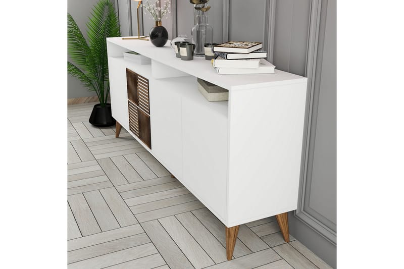 Desgrar Konsolbord 180x78,6 cm - Hvid - Møbler - Borde - Aflastningsbord - Konsolbord & sidebord