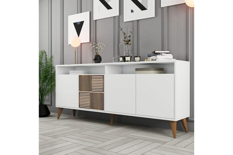 Desgrar Konsolbord 180x78,6 cm - Hvid - Møbler - Borde - Aflastningsbord - Konsolbord & sidebord