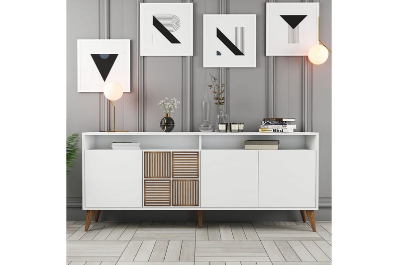 Desgrar Konsolbord 180x78,6 cm - Hvid - Møbler - Borde - Aflastningsbord - Konsolbord & sidebord