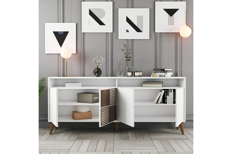 Desgrar Konsolbord 180x78,6 cm - Hvid - Møbler - Borde - Aflastningsbord - Konsolbord & sidebord