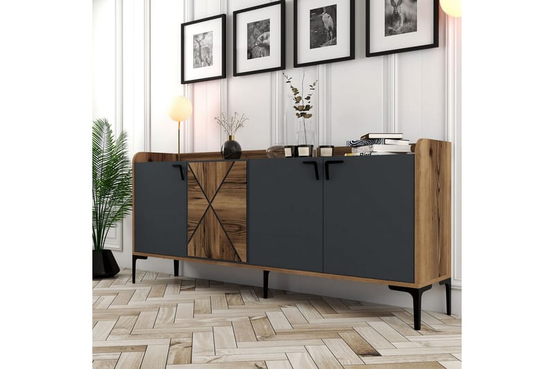 Desgrar Konsolbord 180x78 cm - Brun - Møbler - Borde - Aflastningsbord - Konsolbord & sidebord