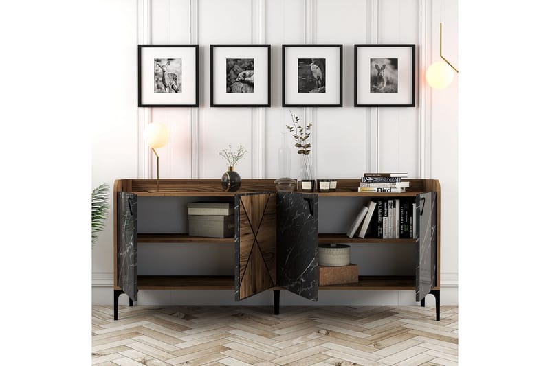 Desgrar Konsolbord 180x78 cm - Brun - Møbler - Borde - Aflastningsbord - Konsolbord & sidebord