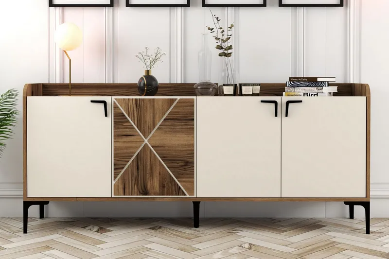 Desgrar Konsolbord 180x78 cm - Brun - Møbler - Borde - Aflastningsbord - Konsolbord & sidebord