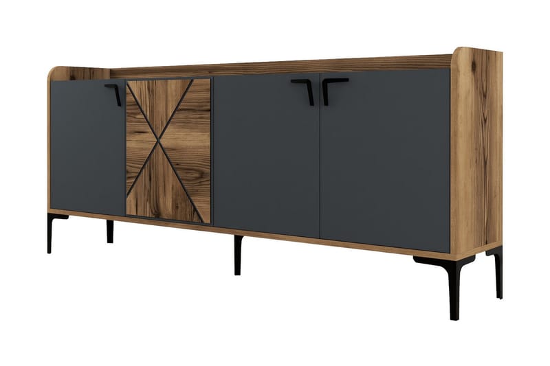 Desgrar Konsolbord 180x78 cm - Brun - Møbler - Borde - Aflastningsbord - Konsolbord & sidebord