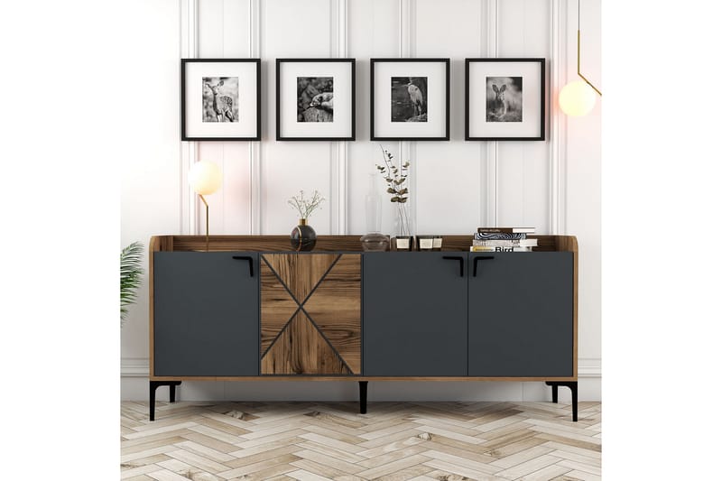 Desgrar Konsolbord 180x78 cm - Brun - Møbler - Borde - Aflastningsbord - Konsolbord & sidebord