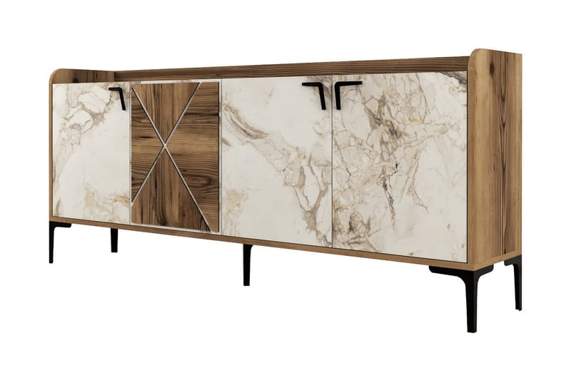 Desgrar Konsolbord 180x78 cm - Brun - Møbler - Borde - Aflastningsbord - Konsolbord & sidebord