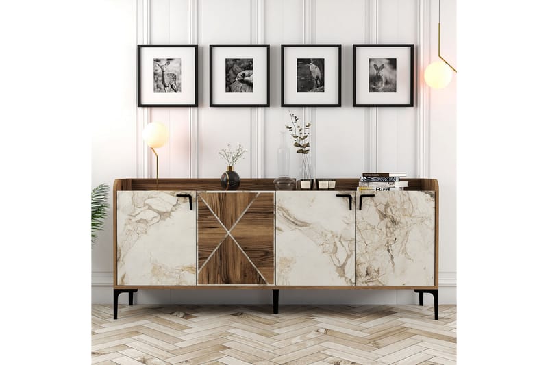 Desgrar Konsolbord 180x78 cm - Brun - Møbler - Borde - Aflastningsbord - Konsolbord & sidebord