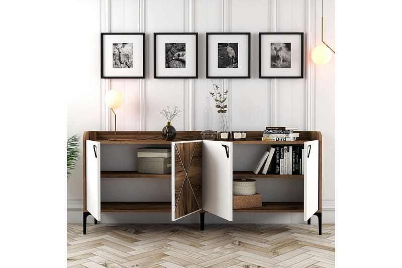 Desgrar Konsolbord 180x78 cm - Brun - Møbler - Borde - Aflastningsbord - Konsolbord & sidebord