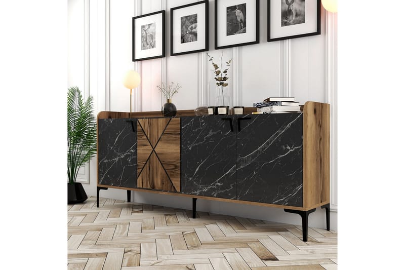 Desgrar Konsolbord 180x78 cm - Brun - Møbler - Borde - Aflastningsbord - Konsolbord & sidebord