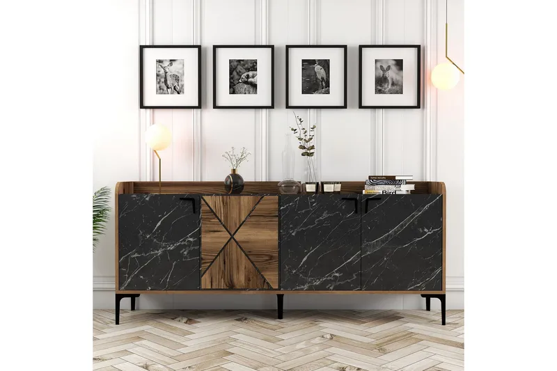 Desgrar Konsolbord 180x78 cm - Brun - Møbler - Borde - Aflastningsbord - Konsolbord & sidebord