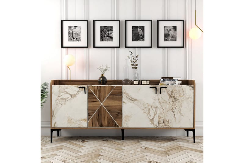 Desgrar Konsolbord 180x78 cm - Brun - Møbler - Borde - Aflastningsbord - Konsolbord & sidebord