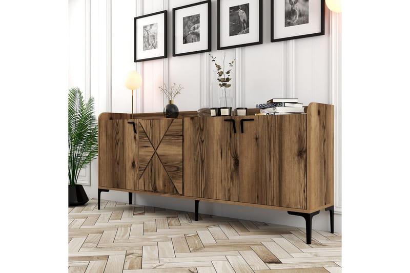 Desgrar Konsolbord 180x78 cm - Brun - Møbler - Borde - Aflastningsbord - Konsolbord & sidebord