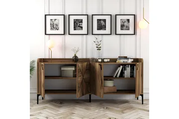 Desgrar Konsolbord 180x78 cm - Brun - Møbler - Borde - Aflastningsbord - Konsolbord & sidebord