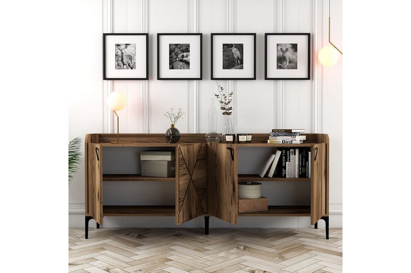 Desgrar Konsolbord 180x78 cm - Brun - Møbler - Borde - Aflastningsbord - Konsolbord & sidebord