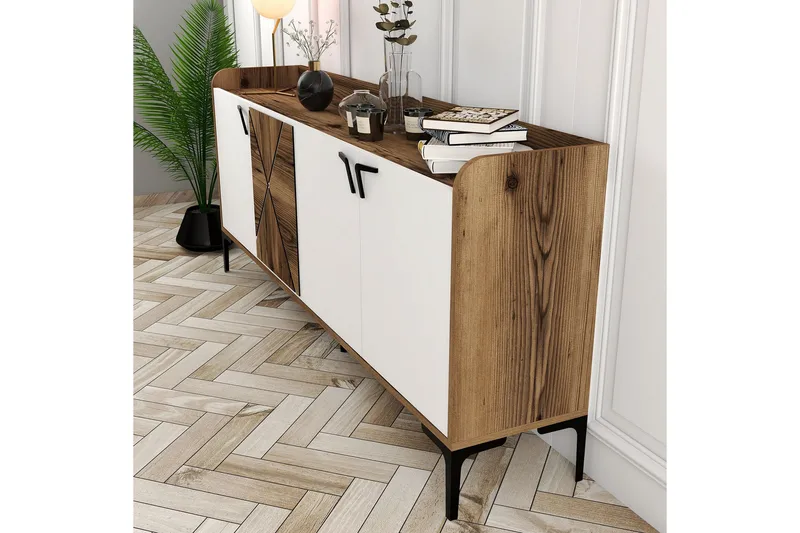 Desgrar Konsolbord 180x78 cm - Brun - Møbler - Borde - Aflastningsbord - Konsolbord & sidebord