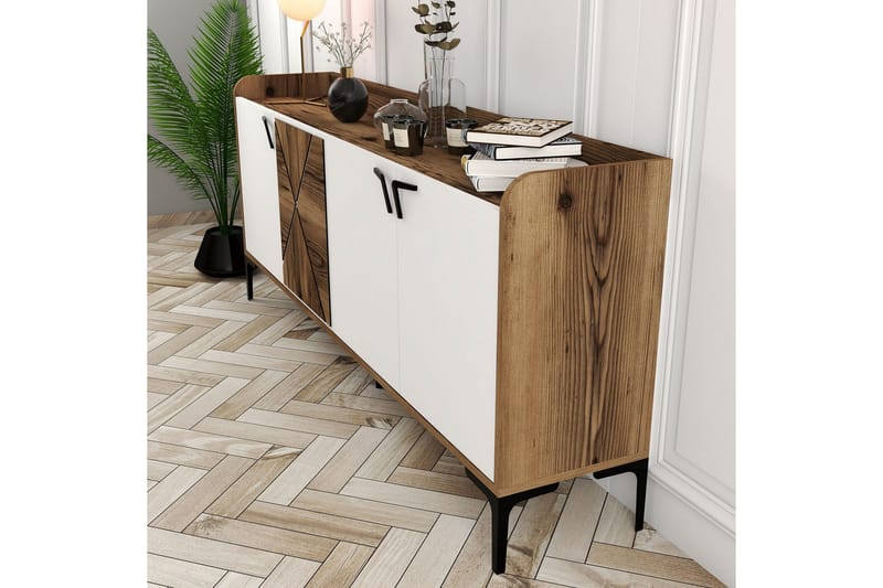 Desgrar Konsolbord 180x78 cm - Brun - Møbler - Borde - Aflastningsbord - Konsolbord & sidebord