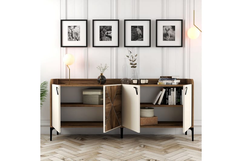 Desgrar Konsolbord 180x78 cm - Brun - Møbler - Borde - Aflastningsbord - Konsolbord & sidebord