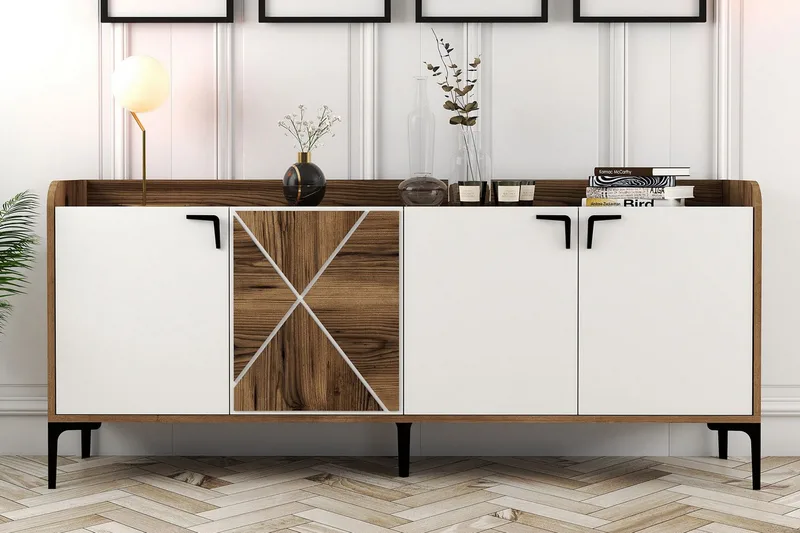 Desgrar Konsolbord 180x78 cm - Brun - Møbler - Borde - Aflastningsbord - Konsolbord & sidebord