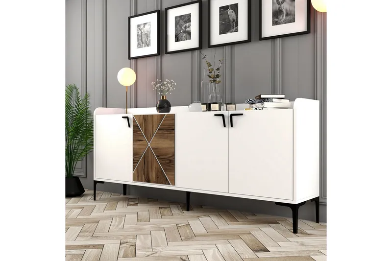 Desgrar Konsolbord 180x78 cm - Hvid - Møbler - Borde - Aflastningsbord - Konsolbord & sidebord