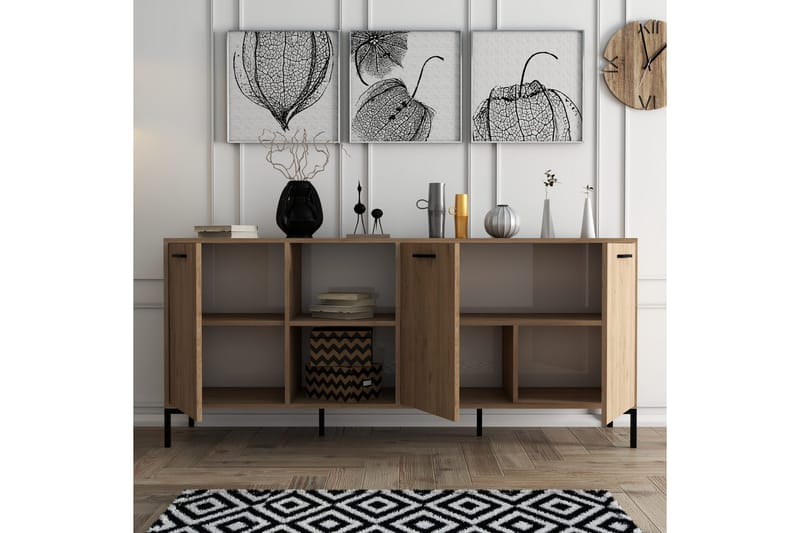 Desgrar Konsolbord 180x80 cm - Brun - Møbler - Borde - Aflastningsbord - Konsolbord & sidebord