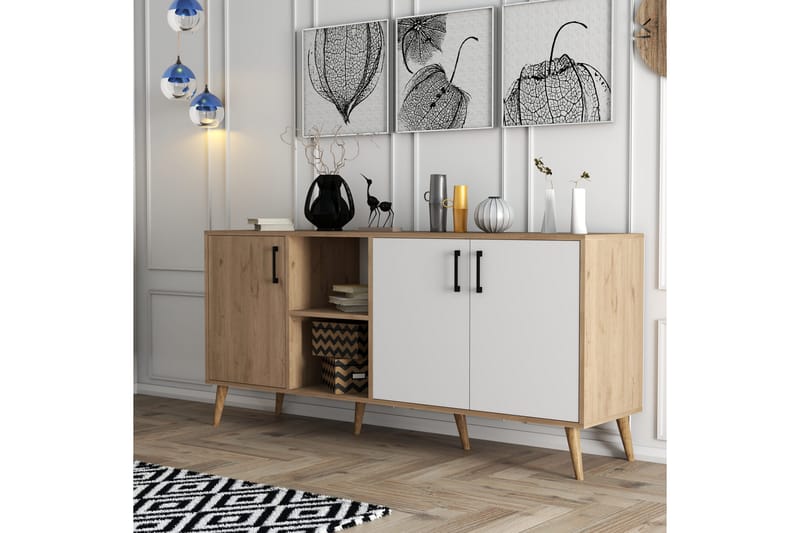 Desgrar Konsolbord 180x80 cm - Brun - Møbler - Borde - Aflastningsbord - Konsolbord & sidebord